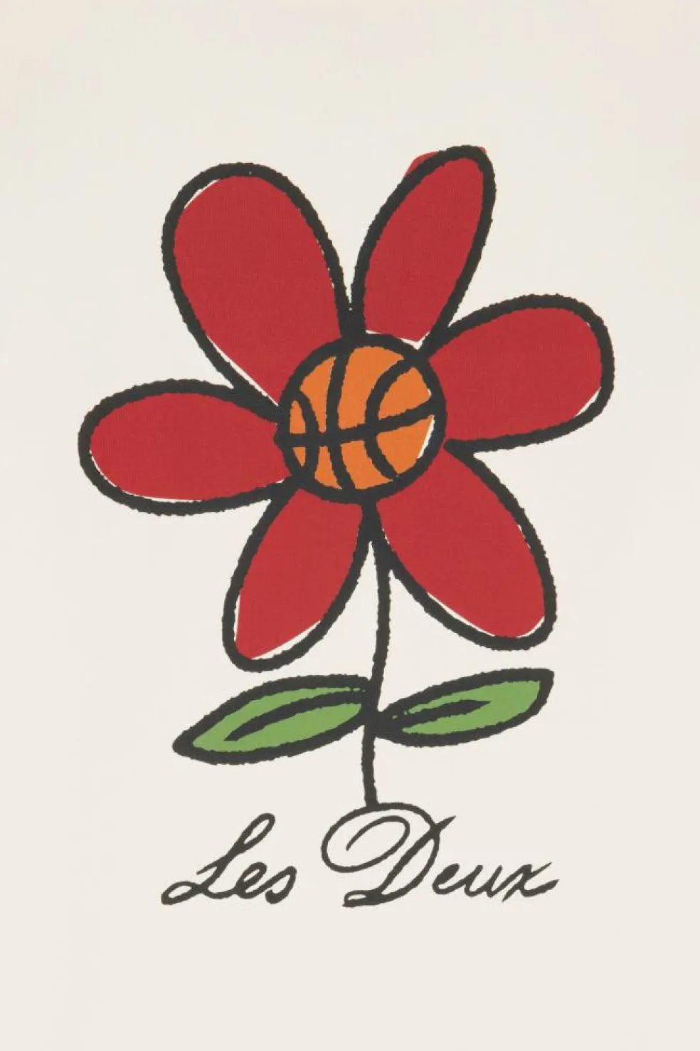 Flower - Sweatshirt | Beige