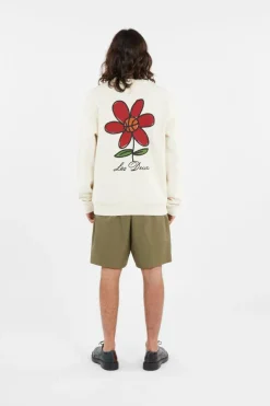 Flower - Sweatshirt | Beige