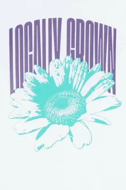 flowers - t-shirt | Blanc