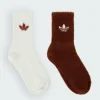 FLUFFY CR S 2P - Pack de 2 chaussettes | Marron