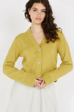 FLUFFY YARN - Cardigan | Vert