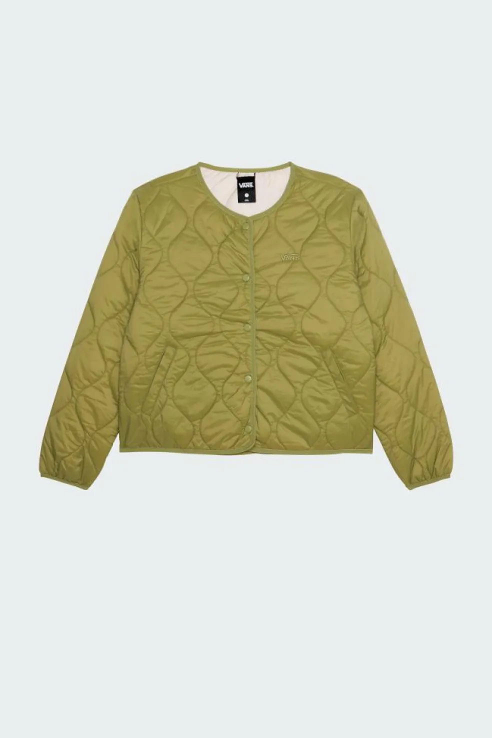 FORCES OS SHORT REV LIN DUSK LDGRN - VESTE MATELASSEE | Kaki