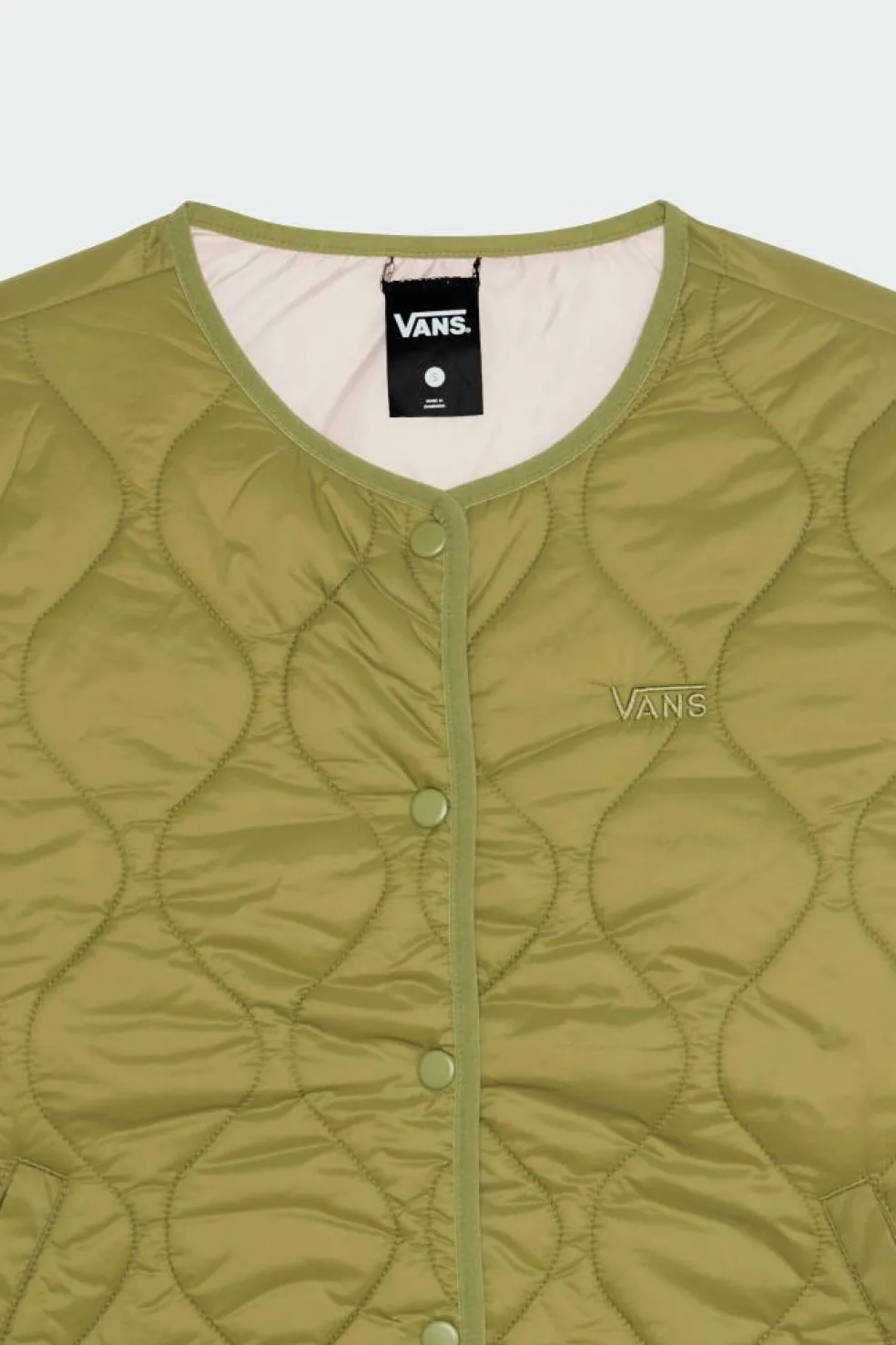 FORCES OS SHORT REV LIN DUSK LDGRN - VESTE MATELASSEE | Kaki