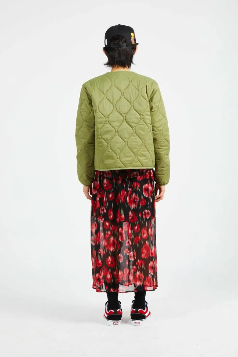 FORCES OS SHORT REV LIN DUSK LDGRN - VESTE MATELASSEE | Kaki