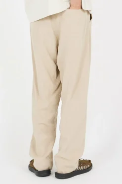 FUBAR LINEN PLE - Pantalon | Beige