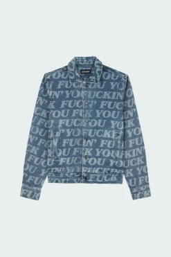 Fuckin Fuck - Veste | Bleu