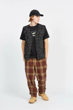 Fuckin Fuck Quilted Vest - Veste | Noir