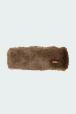 FUR HEADBAND DA - Bandeau | Marron