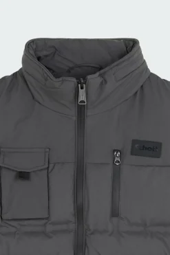 GILET MATELASSE FONCTIONNEL - Doudoune | Gris