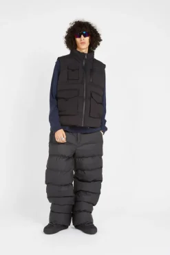 GILET MATELASSE FONCTIONNEL - Doudoune | Noir