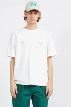 GLOBE SS - T-shirt | Blanc