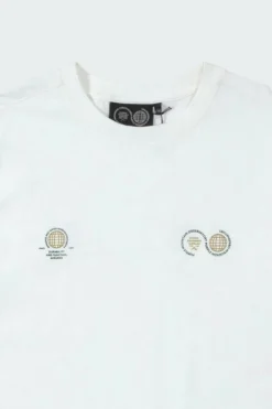 GLOBE SS - T-shirt | Blanc