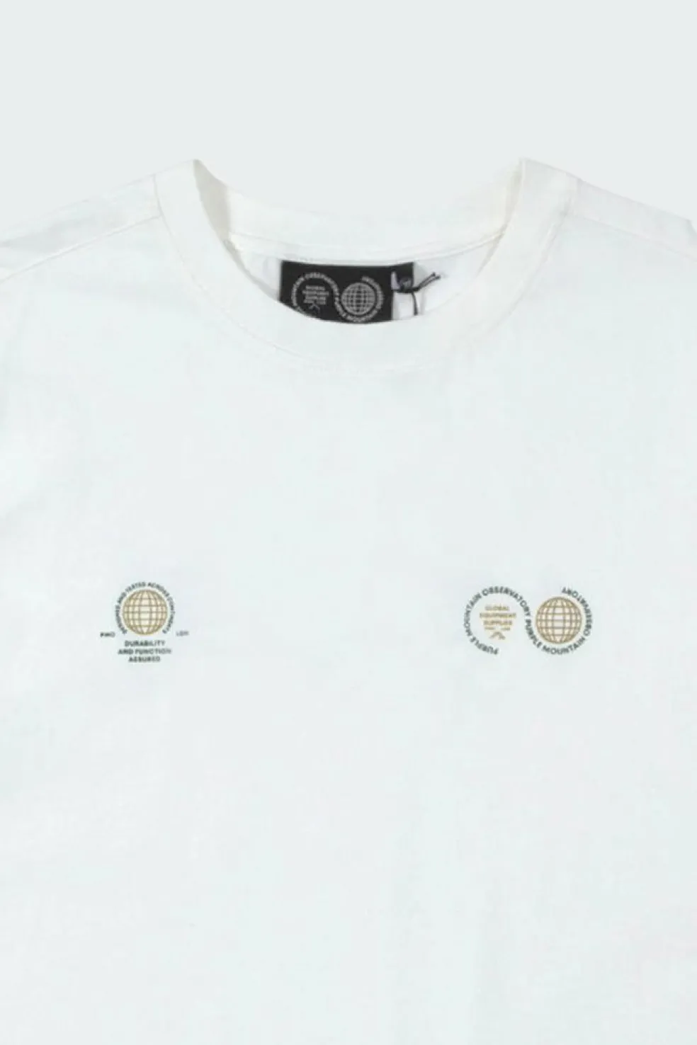 GLOBE SS - T-shirt | Blanc