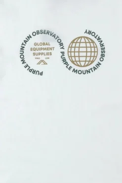 GLOBE SS - T-shirt | Blanc