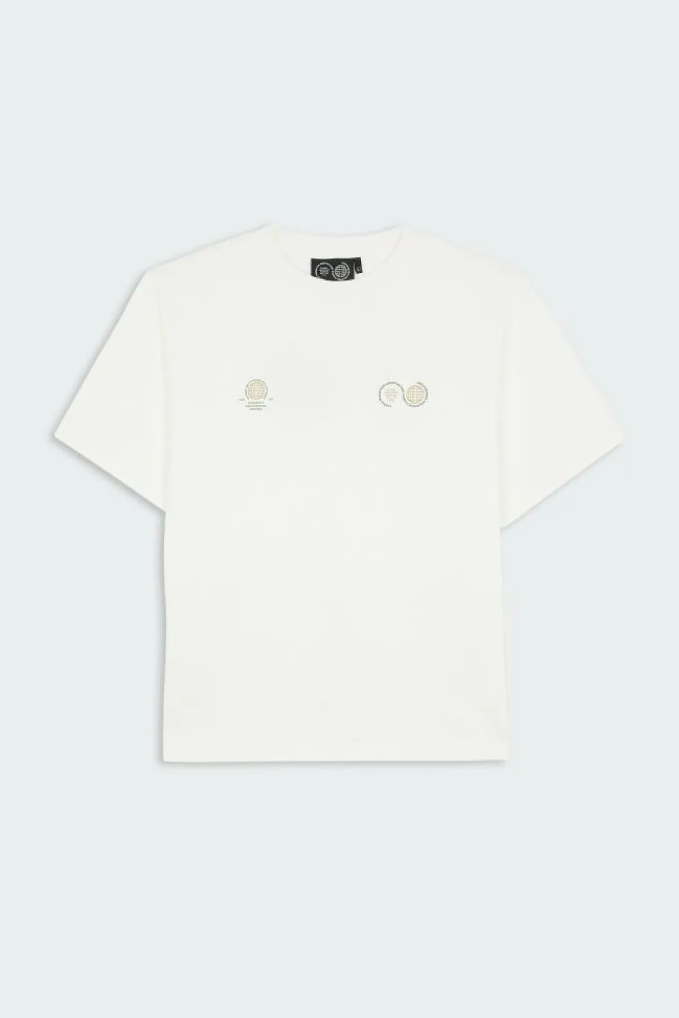 GLOBE SS - T-shirt | Blanc