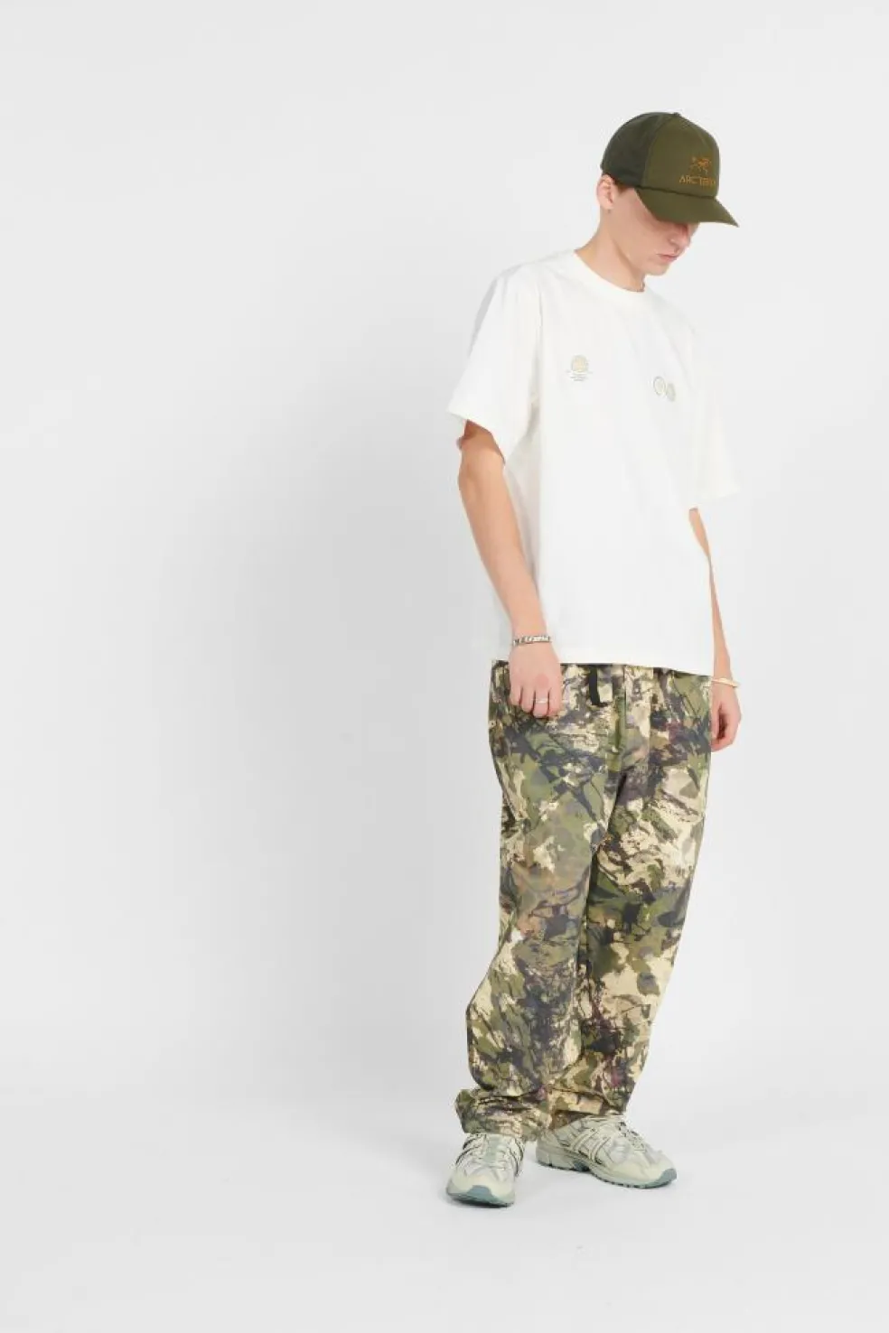 GLOBE SS - T-shirt | Blanc