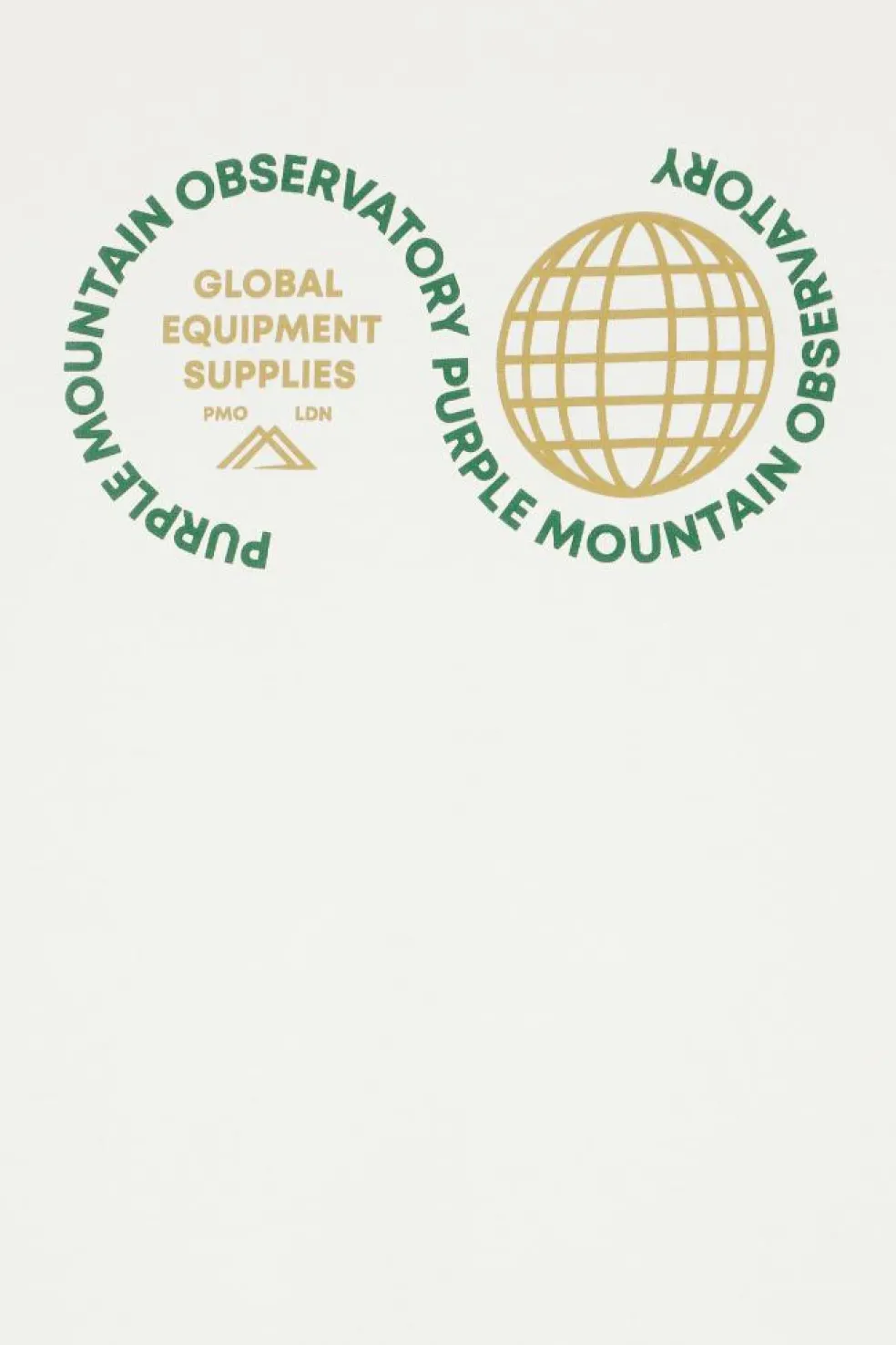 GLOBE SS - T-shirt | Blanc