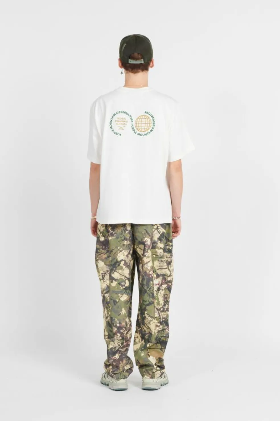 GLOBE SS - T-shirt | Blanc