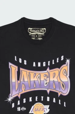 GLOW UP TEE LAKERS - T-shirt | Noir