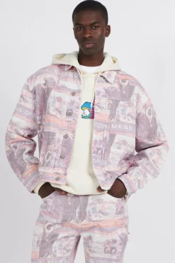 GO VTGE RANCH STUDIO P0 - Veste | Multicolore