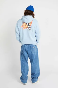 Goal Flame Hood - Hoodie | Bleu