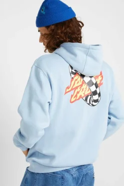 Goal Flame Hood - Hoodie | Bleu