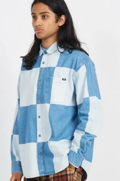 GOMEZ DENIM LS WOVEN Vintage Indigo - Chemise | Bleu