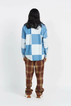 GOMEZ DENIM LS WOVEN Vintage Indigo - Chemise | Bleu