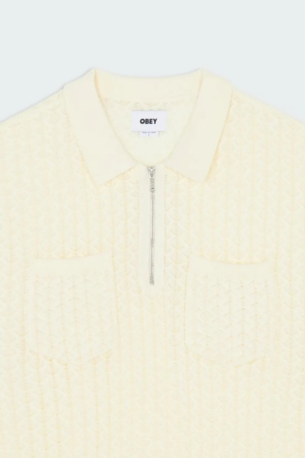 GRANT QUATER ZIP SWEATER - Pull | Beige