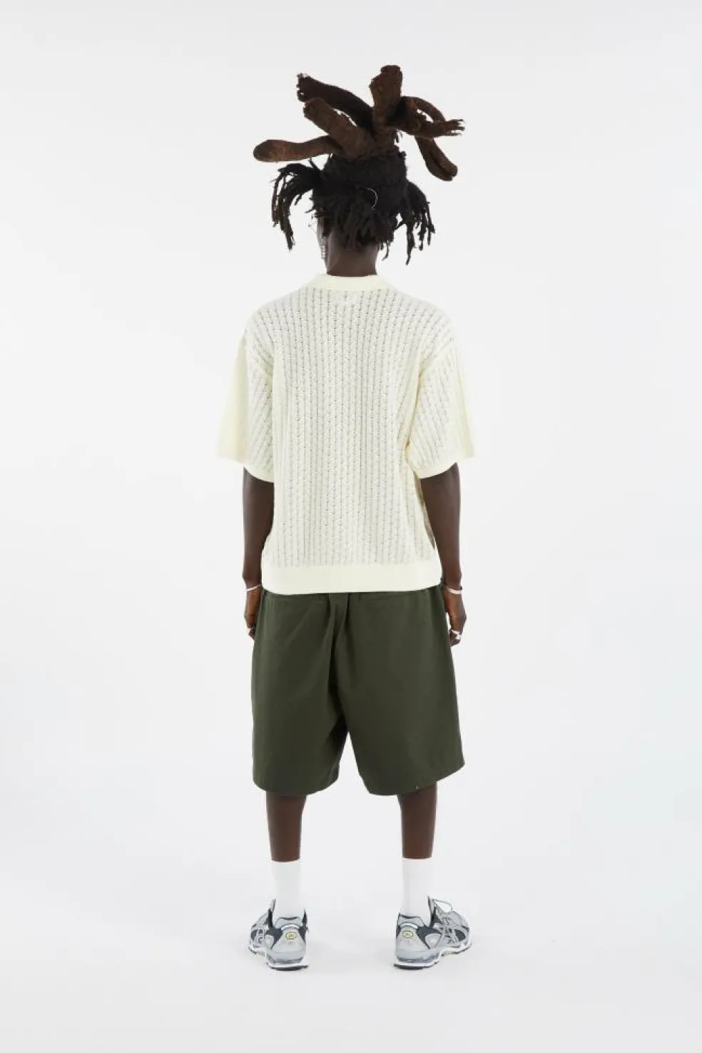 GRANT QUATER ZIP SWEATER - Pull | Beige