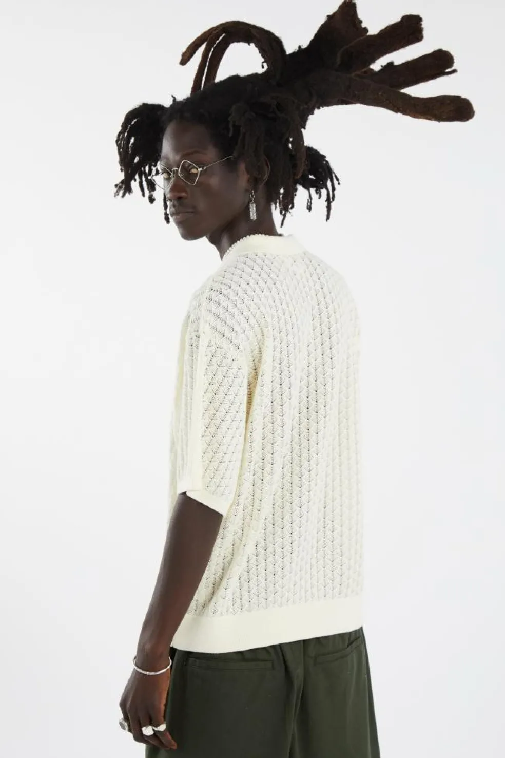GRANT QUATER ZIP SWEATER - Pull | Beige