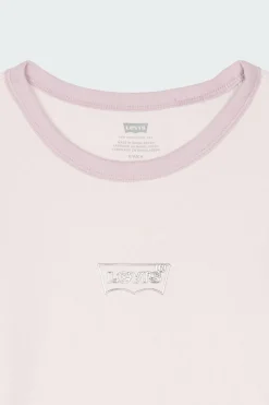 GRAPHIC LS RINGER MINI - Crop top | Rose