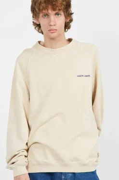 GREGOIRE LOGO/GOTS - Sweatshirt | Beige
