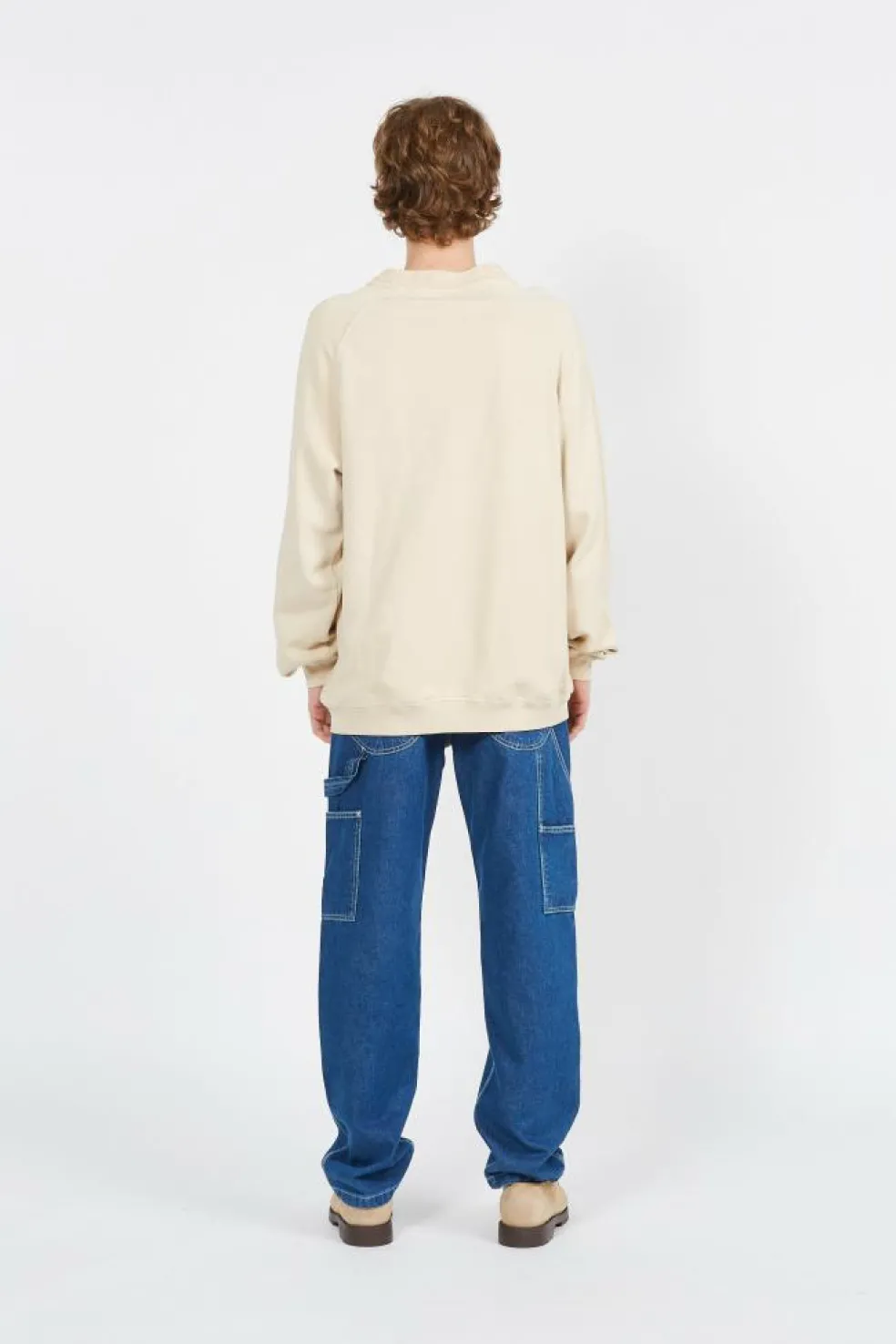 GREGOIRE LOGO/GOTS - Sweatshirt | Beige