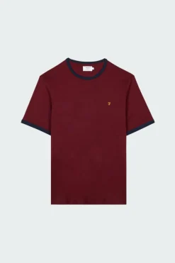GROVES RINGER - T-shirt | Rouge