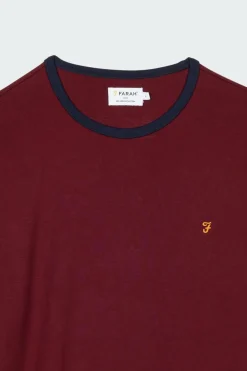 GROVES RINGER - T-shirt | Rouge