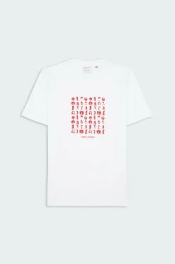 HAIR GRID SS - T-shirt | Blanc