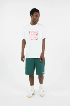 HAIR GRID SS - T-shirt | Blanc