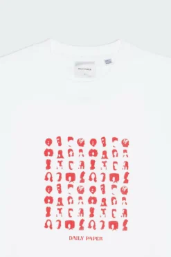 HAIR GRID SS - T-shirt | Blanc