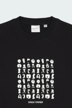 HAIR GRID SS - T-shirt | Noir