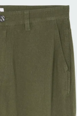 HARDWORK LINEN CARPENTER - Pantalon | Vert