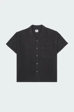 HARISON WOVEN - Chemise | Noir