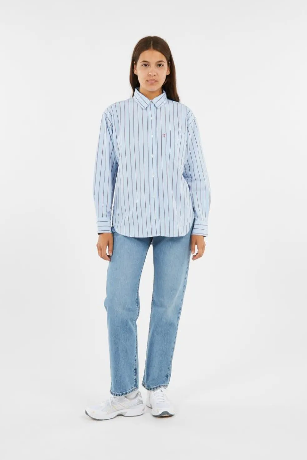 HARLIE BOYFRIEND SHIRT - Chemise | Bleu