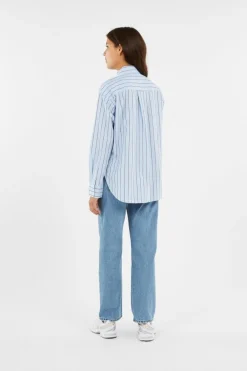 HARLIE BOYFRIEND SHIRT - Chemise | Bleu