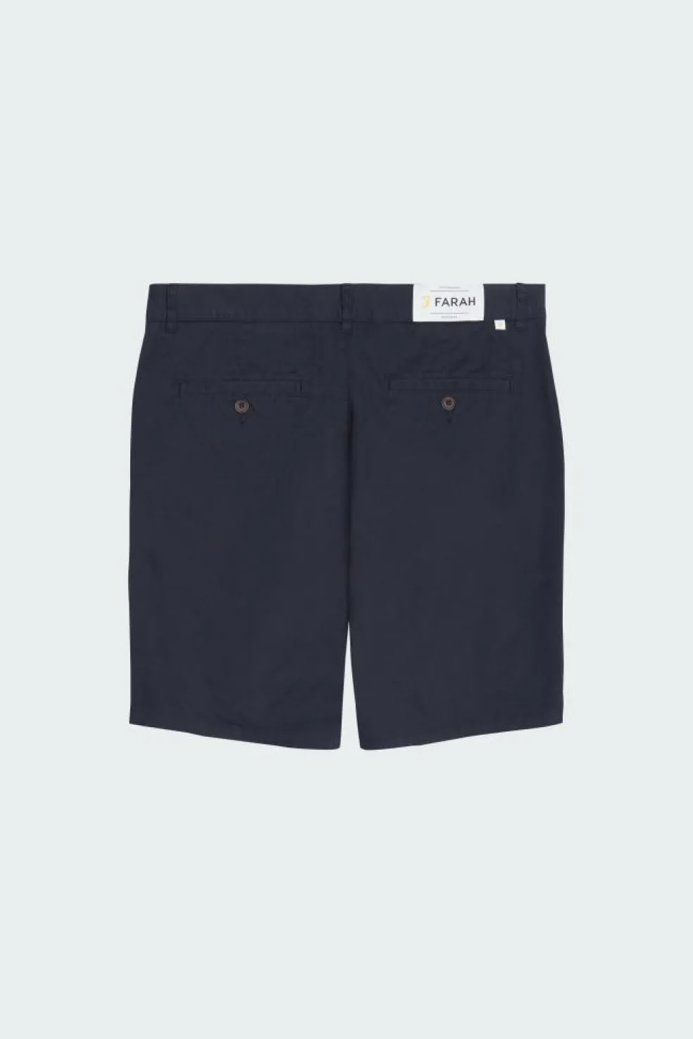 HAWK - Short chino en coton | Bleu