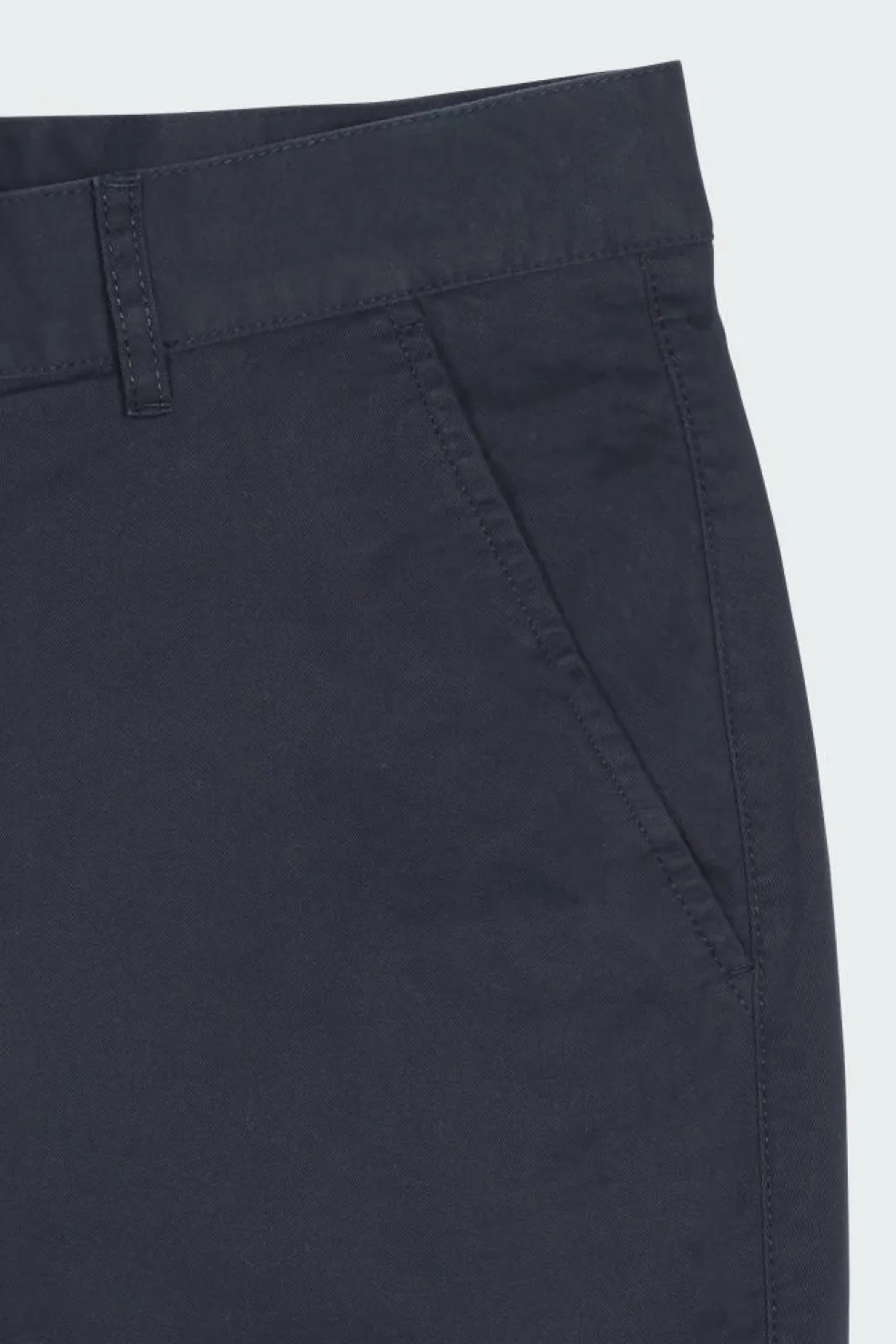 HAWK - Short chino en coton | Bleu