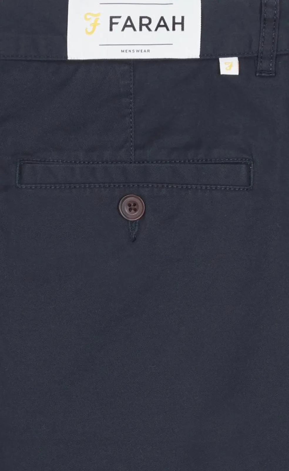 HAWK - Short chino en coton | Bleu