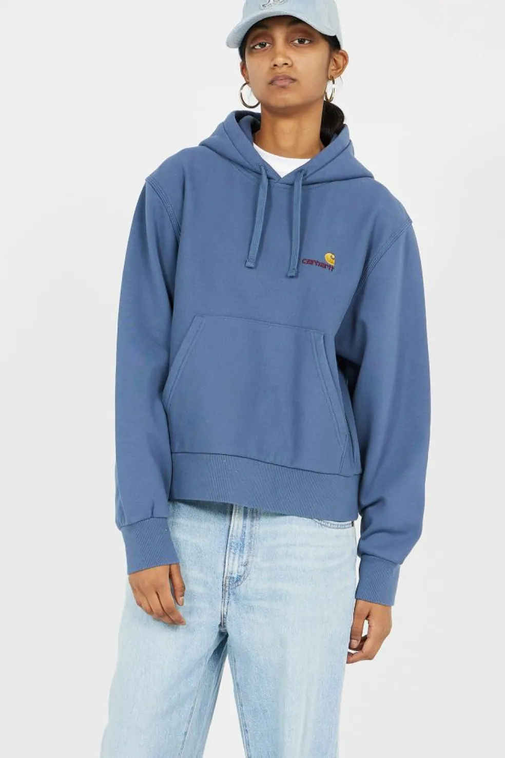 HD American Script - Hoodie | Bleu