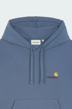 HD American Script - Hoodie | Bleu