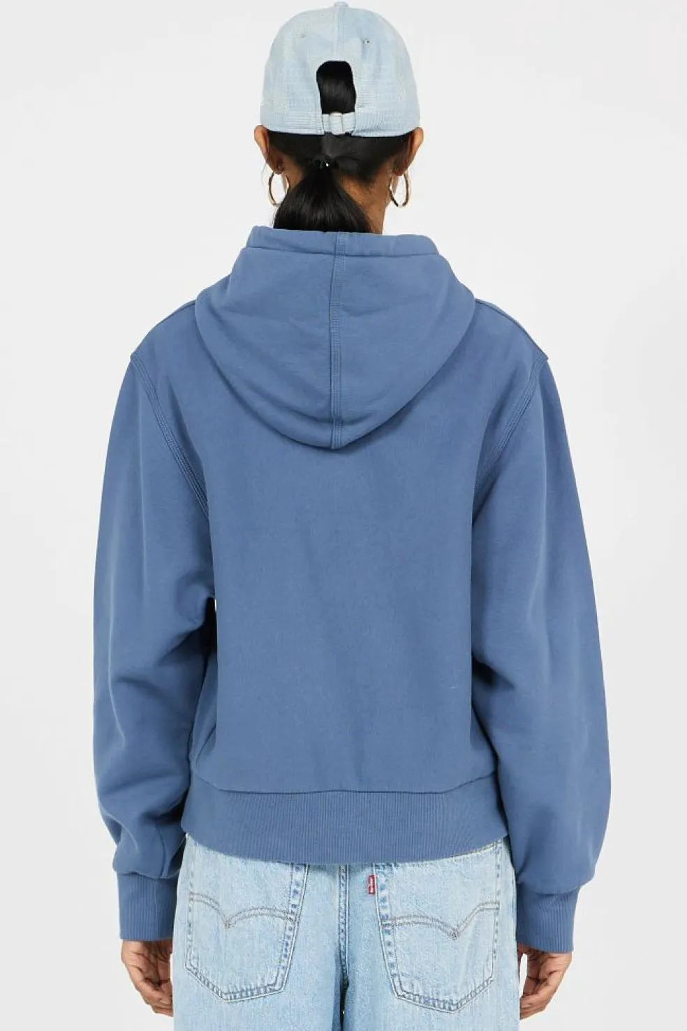 HD American Script - Hoodie | Bleu